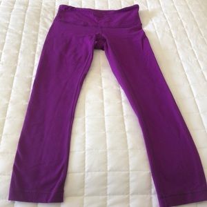 Lululemon 2 Purple 7/8 pants